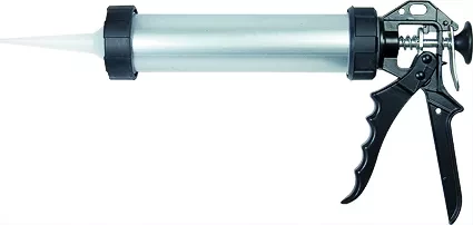 Пистолет для герметика 400 мл &quot;закрытый&quot; алюминиевый корпус круглый шток 8 мм  SPARTA 886475 купить в Сургуте