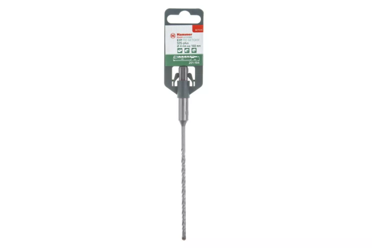 Бур HAMMER Ф4х160мм SDS Plus (201-104) купить в Сургуте