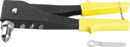 Заклепочник поворотный 90-180°, STAYER MaxFix &quot;MS 180&quot; 3107, для заклёпок d=2,4-4,8 мм из алюминия и стали, литой корпус 3107 купить в Сургуте