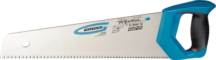 Ножовка по дереву &quot;PIRANHA&quot; 550 мм 7-8 TPI зуб - 3D каленый зуб 2-х комп. рук-ка GROSS 24102 купить в Сургуте