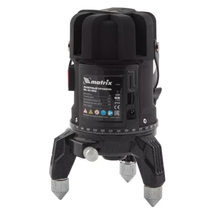 Лазерный уровень ML 05 Red, 20 м, 635 нм, резьба 5/8&quot; Matrix 35066 купить в Сургуте