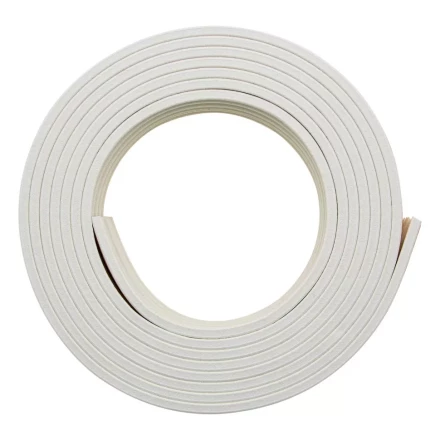 Уплотнитель резиновый, 12 м, профиль &quot;E&quot;, белый Сибртех 88911 купить в Сургуте