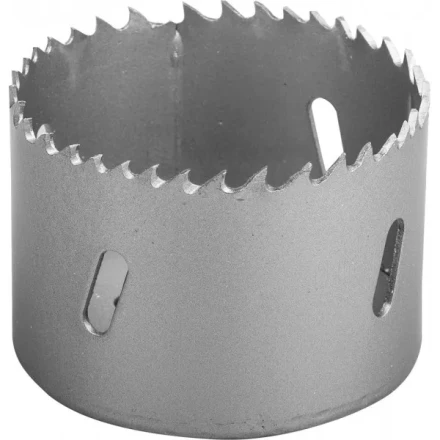 Коронка ЗУБР &quot;ЭКСПЕРТ&quot; биметаллическая, быстрорежущая сталь, глубина сверления до 38мм, d-57мм 29531-057_z01 купить в Сургуте