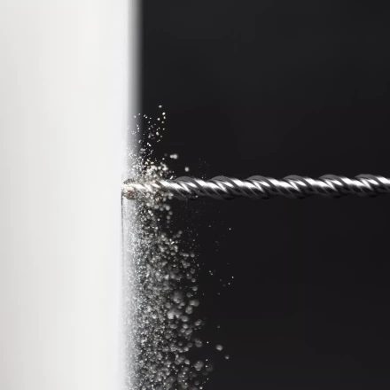 Бур по бетону Denzel, 10 x 600 мм, двойная спираль, три пылеотводящие кромки, 705022 купить в Сургуте