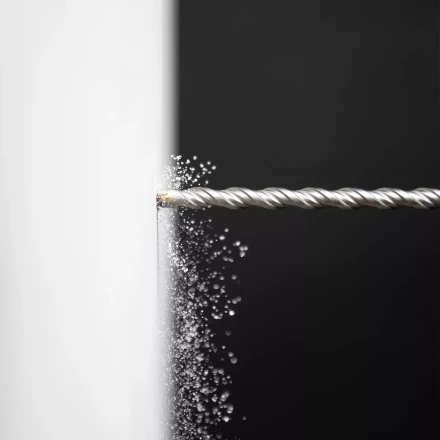 Бур по бетону Denzel, 8 x 310 мм, двойная спираль, три пылеотводящие кромки, 705015 купить в Сургуте