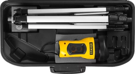 Нивелир лазерный линейный SLL-2, STAYER 34960-H2, штатив, кейс, 10м, точн. +/-0,5 мм/м 34960-H2 купить в Сургуте
