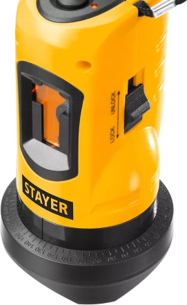 Нивелир лазерный линейный SLL-2, STAYER 34960-H2, штатив, кейс, 10м, точн. +/-0,5 мм/м 34960-H2 купить в Сургуте