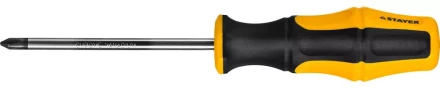 Отвертка STAYER &quot;MASTER&quot; &quot;HERCULES&quot;, Сr-V, противоскользящая рукоятка, PH2x100мм 25052-2-10_z02 купить в Сургуте