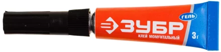 Клей-гель ЗУБР моментальный, на блистере, 3 г 41911 купить в Сургуте