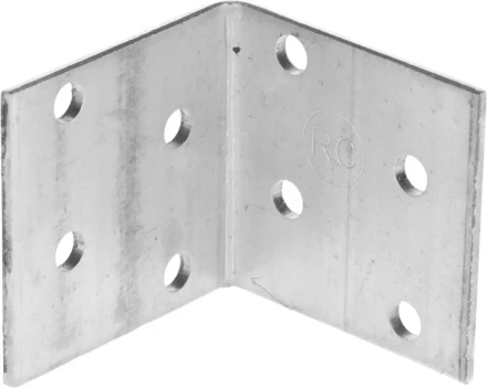 Крепежный угол ЗУБР &quot;МАСТЕР&quot; равносторонний, 40х60х60мм, 1шт 310206-040-060 купить в Сургуте