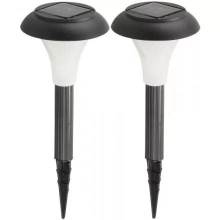 Светильник СВЕТОЗАР с пластмассовым корпусом, 1 светодиод, белый свет, 1 Ni-Cd аккум. по 600мАч, 115x305мм, 2шт SV-57901-2 купить в Сургуте