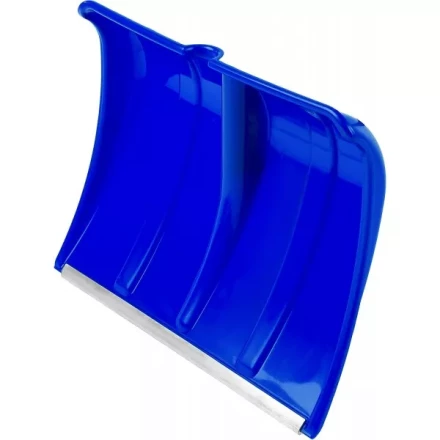 Лопата снеговая пластиковая с алюминиевой планкой, без черенка, 500мм, синяя, СИБИН 421835 421835 купить в Сургуте
