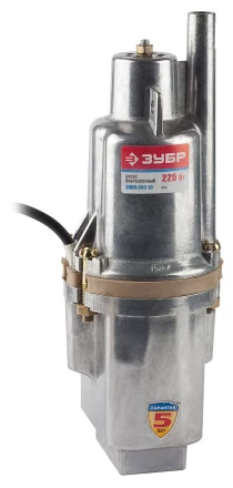 Насос ЗУБР &quot;Родничок&quot; вибрационный, погружной, для чистой воды, 1500 л/ч, напор 60 м, шнур 10 м, 225 Вт ЗНВП-300-10 купить в Сургуте