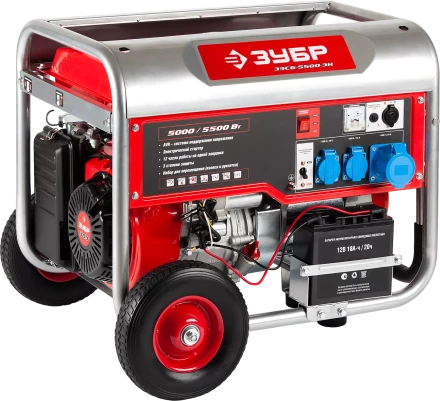 Генератор бензиновый ЗЭСБ-5500-ЭН серия МАСТЕР купить в Сургуте