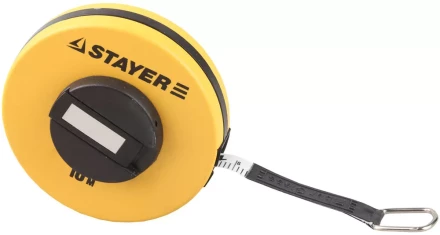 Мерная лента STAYER &quot;STANDARD&quot; фиберглассовая двусторонняя, 10м 34153-10 купить в Сургуте