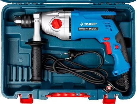 Дрель ударная двухскоростная + кейс ЗДУ-1100-2 ЭРМКМ2 серия ПРОФЕССИОНАЛ купить в Сургуте