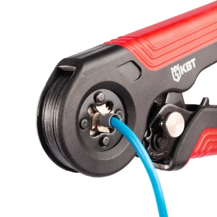 Пресс-клещи КВТ ПКВк-10А для опрессовки втулочных наконечников до 10 мм (101397) купить в Сургуте