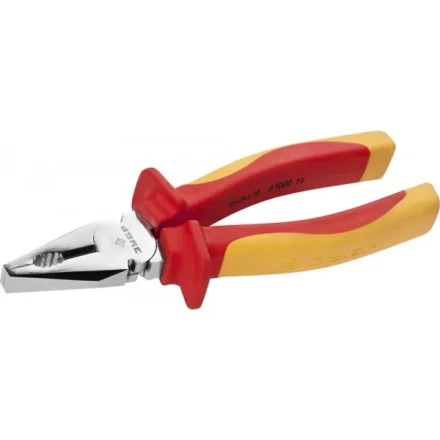Плоскогубцы ЗУБР &quot;ПРОФЕССИОНАЛ&quot; &quot;ПРОФИЭЛЕКТРИК&quot;, диэлектрические комбинированные, двухкомп рукоятка, до ~1000В, 180мм 22145-1-18 купить в Сургуте
