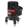 Лазерный уровень ML 06 Green, 30 м, 520 нм, аккумулятор Li 2800 мАч, резьба 5/8" Matrix 35067 купить в Сургуте