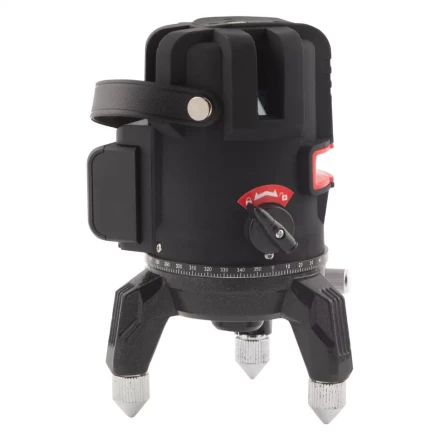 Лазерный уровень ML 06 Green, 30 м, 520 нм, аккумулятор Li 2800 мАч, резьба 5/8&quot; Matrix 35067 купить в Сургуте