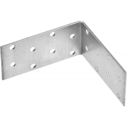 Крепежный угол ЗУБР &quot;МАСТЕР&quot; равносторонний, 40х80х80мм, 1шт 310206-040-080 купить в Сургуте