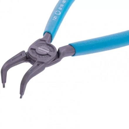 Съемник 165 мм для внутренних стопорных колец (19-60 мм) изогнутые губки Gross 18343 купить в Сургуте