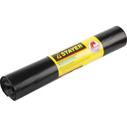 Мешки для строительного мусора STAYER &quot;Comfort&quot;, особопрочные, черные, 240л, 10шт 39157-240 купить в Сургуте