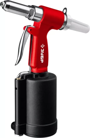 ЗУБР ПЗ-48, 2.4 - 4.8 мм, цельнометаллический корпус, пневматический заклепочник (31283) купить в Сургуте