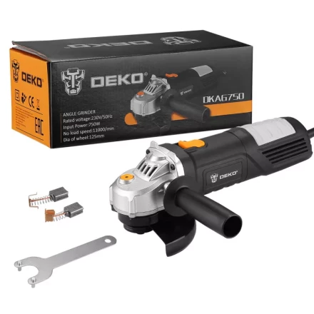Углошлифовальная машина УШМ DEKO DKAG750, 063-4164 купить в Сургуте