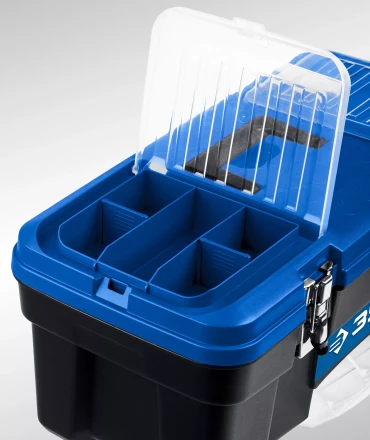 ЗУБР ДЕСНА-22, 557 x 284 x 236 мм, (22), Пластиковый ящик для инструментов (38181-22) купить в Сургуте