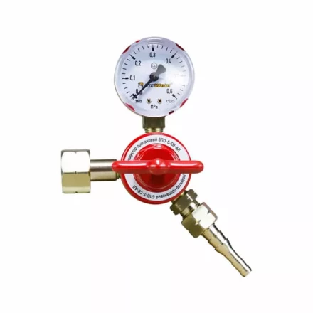 Редуктор пропановый FoxWeld БПО-5-СВ-АЛ1 манометр купить в Сургуте