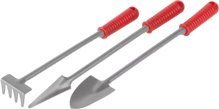 Набор GRINDA для ухода за комнатными растениями: Совок посадочный широкий, совок посадочный, грабельки, 3 предмета 8-422460-H3_z01 купить в Сургуте