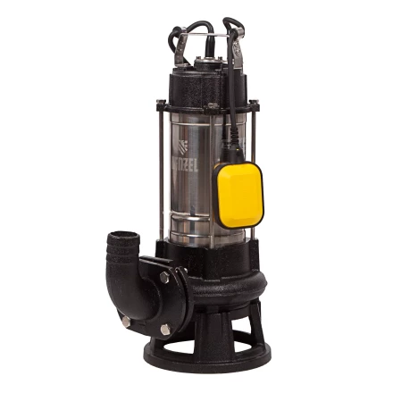 Фекальный насос Denzel FP1800-KS, 1800 Вт, напор 17 м, 26000 л/ч, нож-измельчитель купить в Сургуте