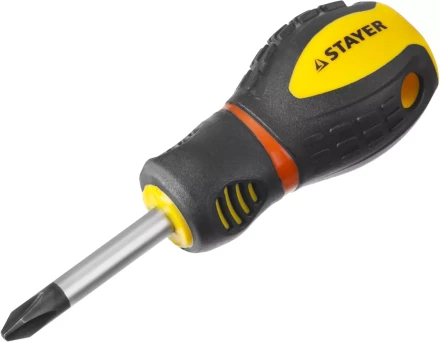 Отвертка STAYER &quot;PROFESSIONAL&quot; &quot;PROTech&quot;, двухкомп рукоятка, намагниченная, Cr-Mo, PH2x38мм 25132-2-38_z02 купить в Сургуте