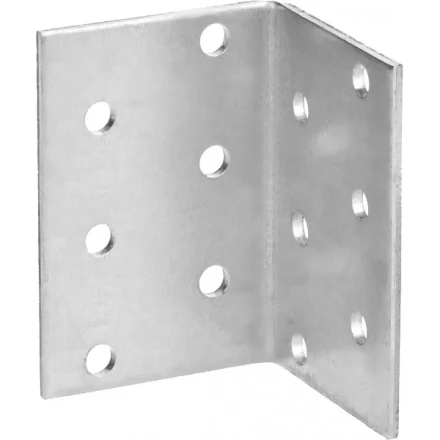 Крепежный угол ЗУБР &quot;МАСТЕР&quot; равносторонний, 60х40х40мм, 1шт 310206-060-040 купить в Сургуте