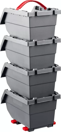 Набор лотков &quot;Clickbin&quot;, 1,3 л, KETER 38066-K4 купить в Сургуте