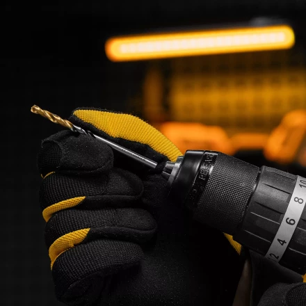 Сверло спиральное по металлу Denzel 4,5 x 80мм, Р6М5, Golden Tip, многогранная заточка 718274 купить в Сургуте