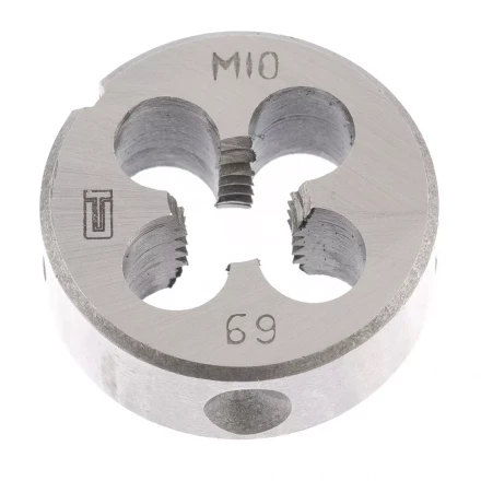 Плашка М10 х 1,5 мм СИБРТЕХ 77027 купить в Сургуте