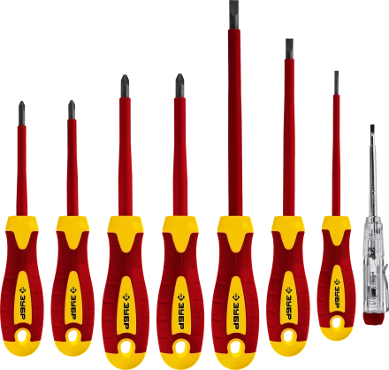 Наборы отверток диэлектрических ПРОФИ ЭЛЕКТРИК серия ПРОФЕССИОНАЛ купить в Сургуте
