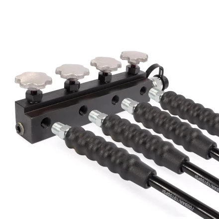 Кран гидравлический распределительный КВТ КГР-4 4-канальный (85077) купить в Сургуте