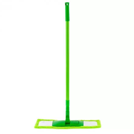 Швабра телескопическая Elfe 120 см с пластиковой складной подошвой насадка микрофибра 935055 купить в Сургуте