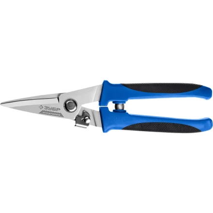ЗУБР МУЛЬТИРЕЗ, 200 мм, универсальные технические ножницы, Профессионал (23215) купить в Сургуте