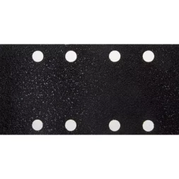 Лист шлиф. универсал. URAGAN &quot;Оптимален для твердых пород дерева&quot; 8 отверстий по линии, для ПШМ, P60, 80х166мм, 50шт 907-22101-060-50