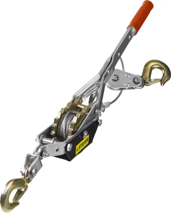 Лебедка STAYER "MAXPull" рычажная, тросовая, 2т/3м 4310-2 купить в Сургуте