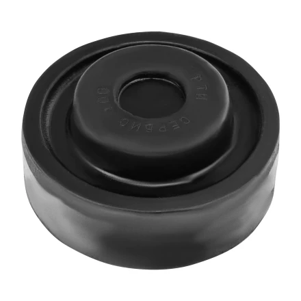 Резиновая опора для подкатного домкрата с прорезью  D 65 мм Matrix 50915 купить в Сургуте