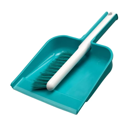 Набор совок с кромкой 300x205 мм и щетка-сметка 275 мм, микс цветов, Home Palisad 93343 купить в Сургуте