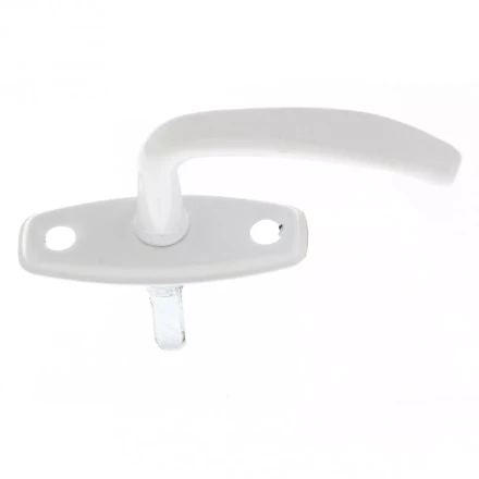 Ручка завертки врезной белая 5штук  Металлист Россия 91584 купить в Сургуте