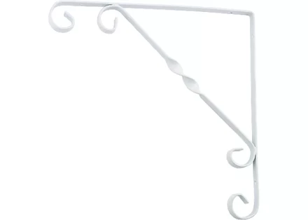 Кронштейн декоративный 150х150 мм белый СИБРТЕХ 94050 купить в Сургуте