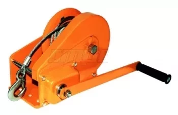 Лебедка ручная с тормозом BHW 1200 канат купить в Сургуте
