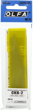 Лезвие OLFA из нержавеющей стали для OL-CK-2, 105х20х1,2мм, 2шт OL-CKB-2 купить в Сургуте